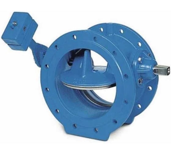 Изображение товара Клапан обратный поворотный АТКА с противовесом КОПФ(п) Ду400 Ру16 фланец 1010041101