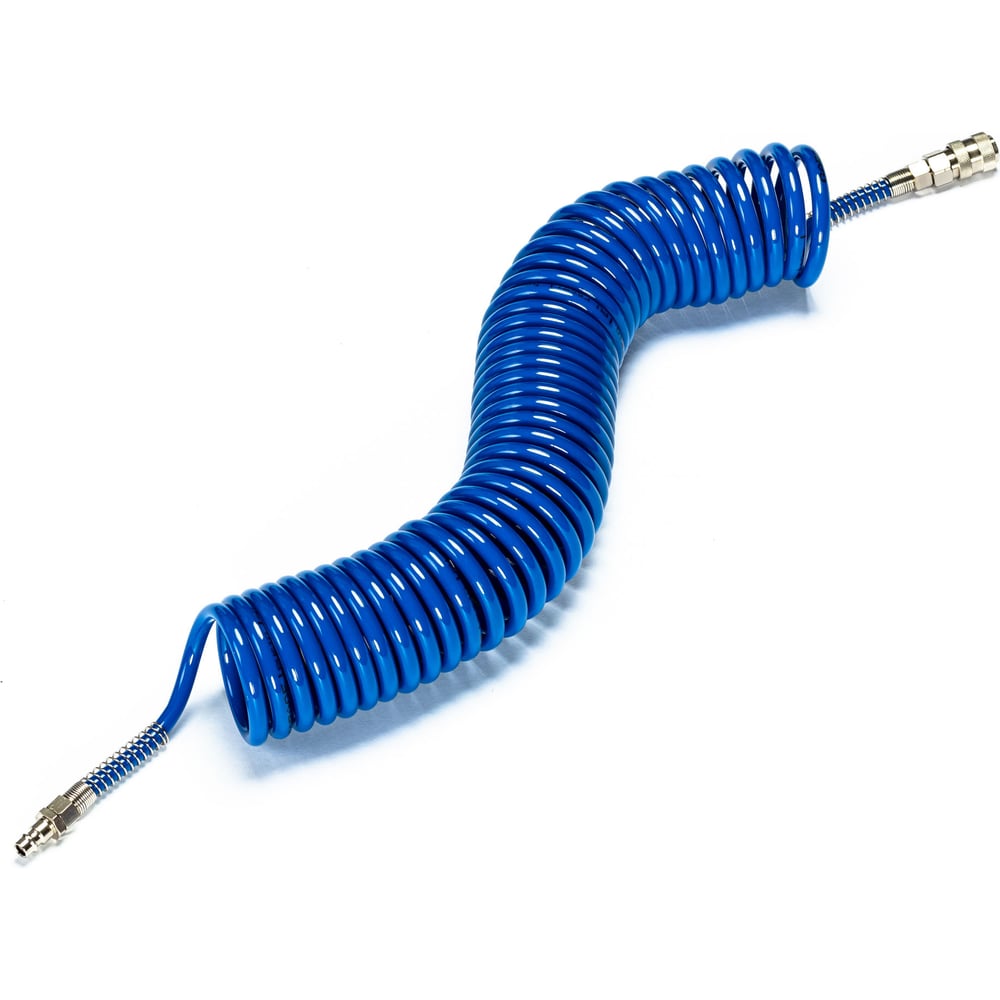 Изображение товара Полиуретановый спиральный шланг GARAGE 6. 5/10 мм, 10 м - прочный и гибкий