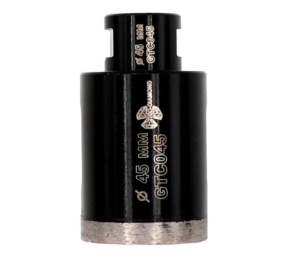 Изображение товара Коронка алмазная по керамограниту TRIO-DIAMOND 45 мм, m14, Grand Top Clean, GTC045