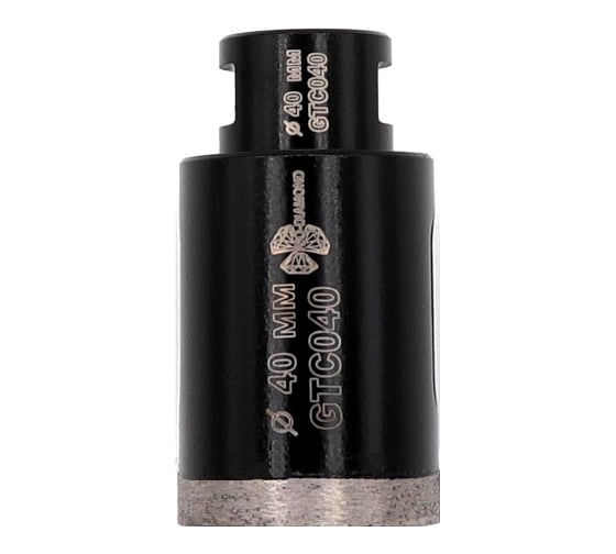 Изображение товара Коронка алмазная по керамограниту TRIO-DIAMOND 40 мм, m14, Grand Top Clean, GTC040