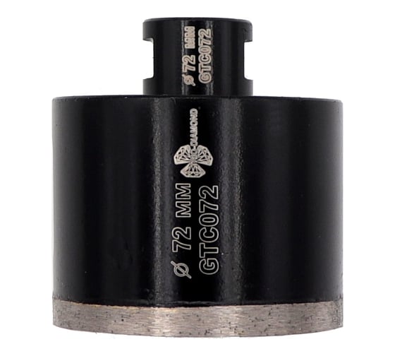 Изображение товара Коронка алмазная по керамограниту TRIO-DIAMOND 72 мм, m14, Grand Top Clean, GTC072