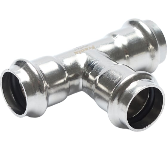 Изображение товара Тройник равнопроходной FRANTA ВПр, 18, из нержавеющей стали SUS 304, 2 шт V10180000-2