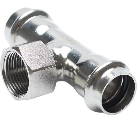 Изображение товара Тройник-переходник FRANTA ВПр-ВР, 22хG3/4, из нержавеющей стали SUS 304, V22223400G