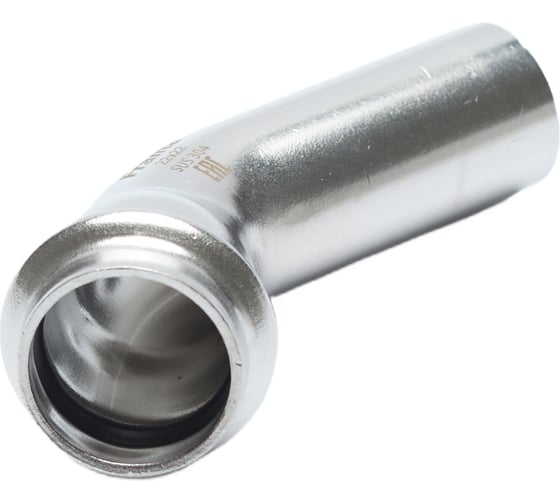 Изображение товара Угольник однораструбный FRANTA 45 ВПр-НПр, 18, из нержавеющей стали SUS 304, 3 шт V81800000-3