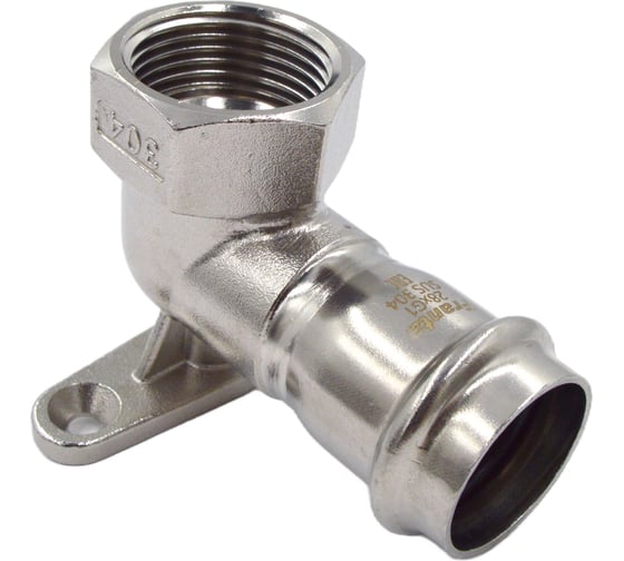 Изображение товара Угольник настенный FRANTA с креплением ВПр-ВР, 28хG1, из нержавеющей стали SUS 304, V21281000G