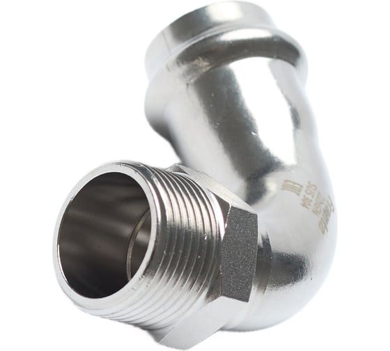 Изображение товара Угольник-переходник FRANTA ВПр-НР, 18хG1/2, из нержавеющей стали SUS 304, V19181200G