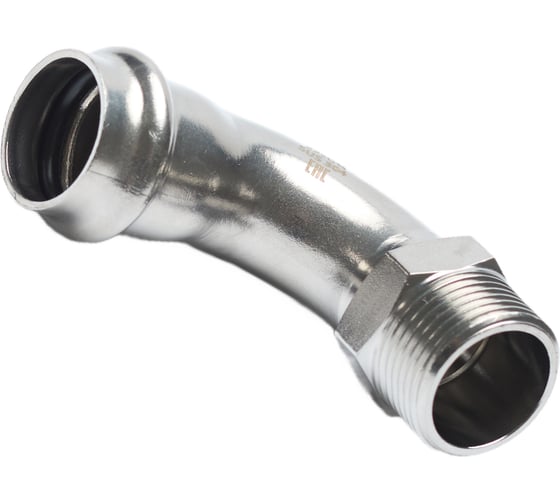 Изображение товара Угольник-переходник FRANTA ВПр-НР, 54хG2, из нержавеющей стали SUS 304, V19542000G