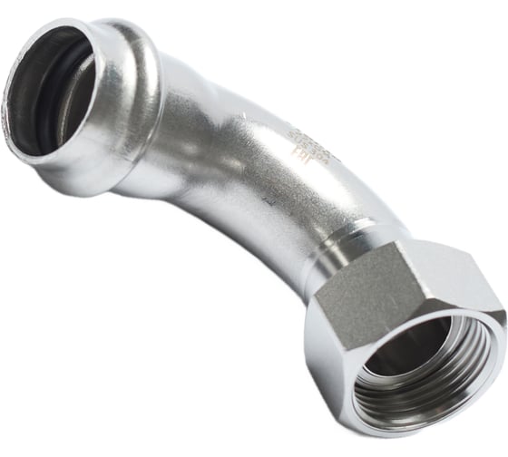 Изображение товара Угольник FRANTA с накидной гайкой ВПр-ВР 90, 22хG3/4, из нержавеющей стали SUS 304, V17223400G