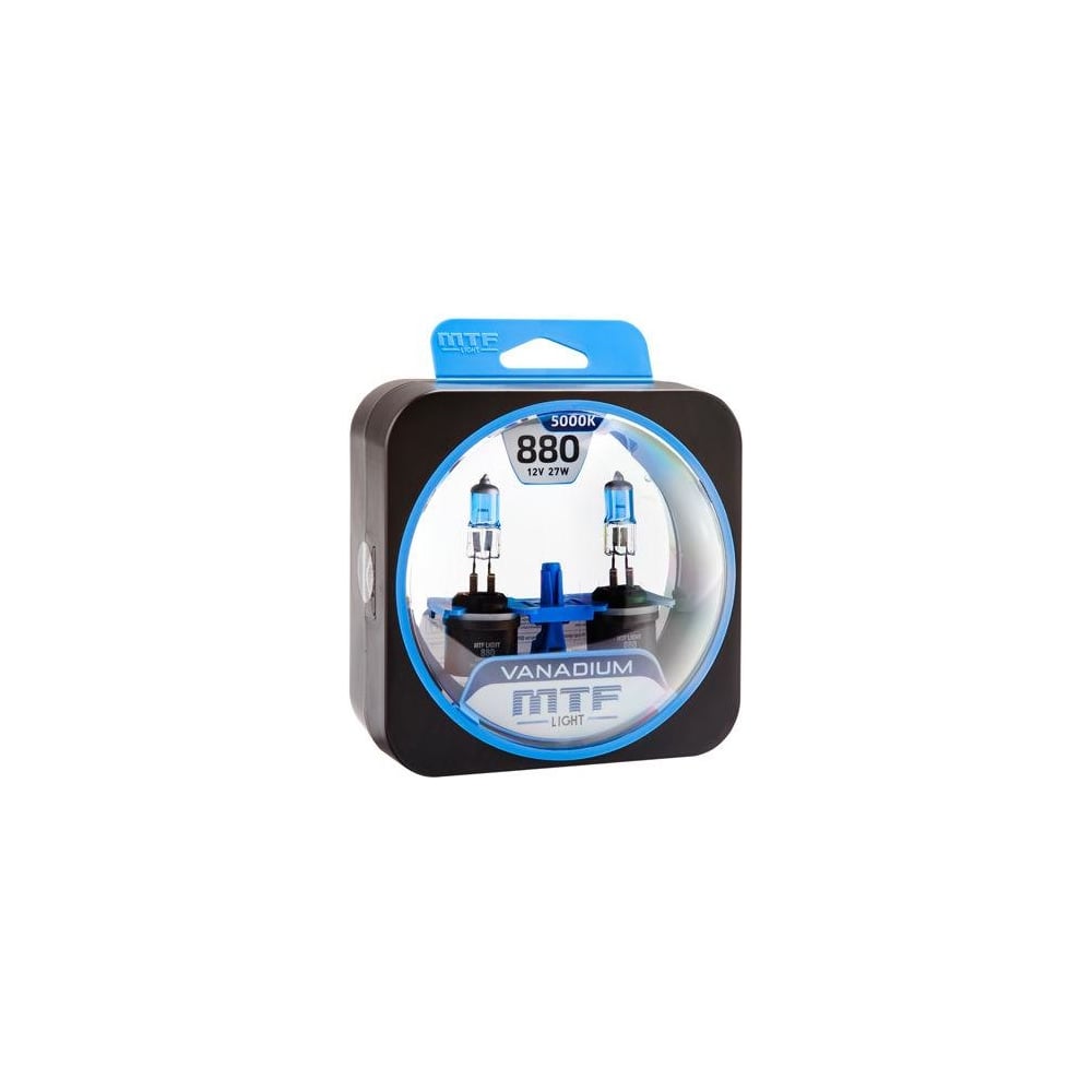 Изображение товара Галогенные автолампы MTF Light VANADIUM Н27 12V 27W комплект 2 шт.