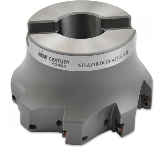 Изображение товара Корпус фрезы со сменными пластинами New Century NC-AP10-D080-A27-Z08-H NC130009