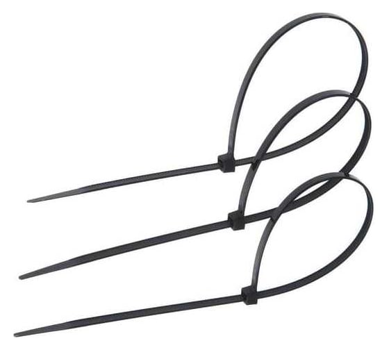 Изображение товара Xомуты морозостойкие HLT NCT 2,5х100, черный, 100шт./10уп./уп. 084-01-052