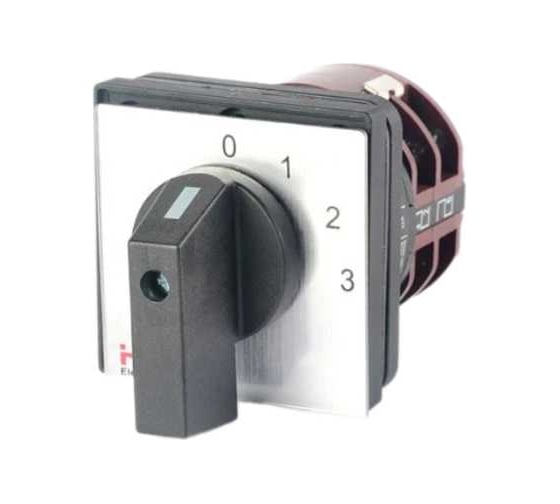 Изображение товара Переключатель кулачковый HLT ПК-1-101 32А 1P 0-1-2-3 IP65 085-21-012