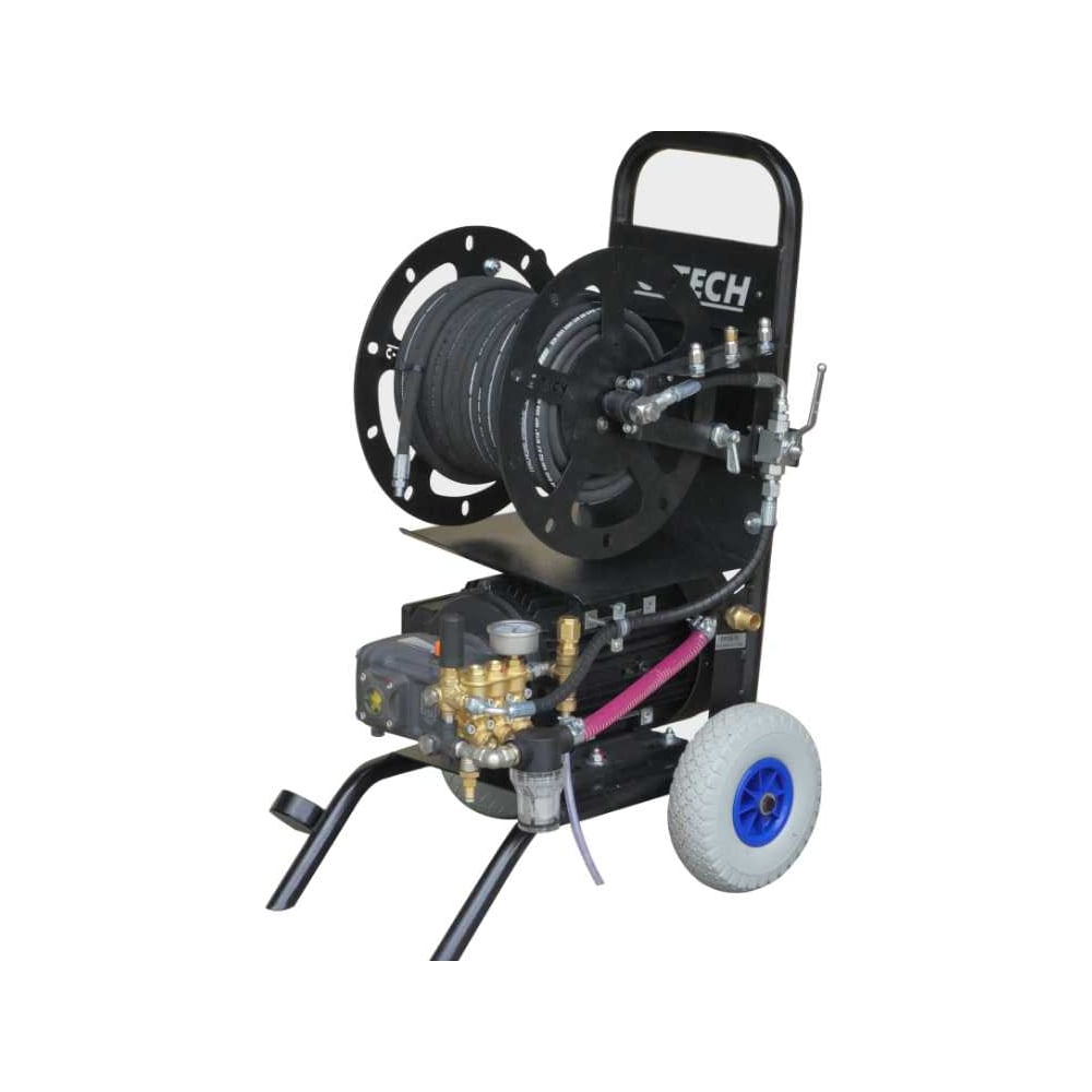 Изображение товара Каналопромывочный аппарат C-TECH CM2015 200 бар 900 л/ч комплект