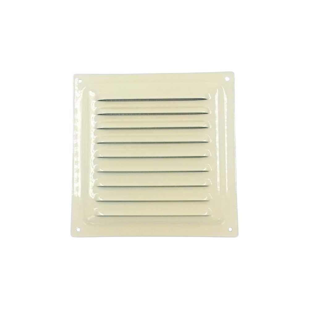 Изображение товара Решетка металлическая ВИЕНТО 200х200 слоновая кость для наружного использования