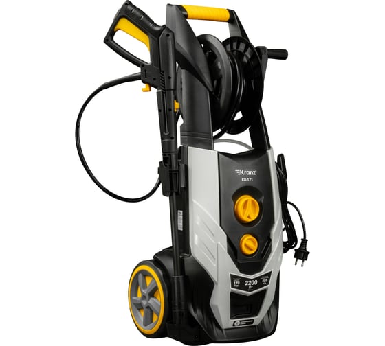 Изображение товара Мойка высокого давления Kranz KR-171, 2200Вт, 450 л/ч, 170 Бар KR-16-1269