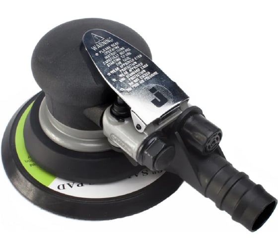 Изображение товара Пневматическая ротор-орбитальная шлифовальная машинка Jeta PRO литой алюминиевый корпус с мягкой рукояткой. Ход эксцентрика 2,5 мм J-1038B/2,5