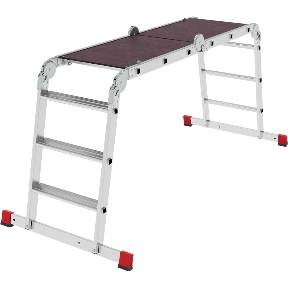 Изображение товара Профессиональная алюминиевая лестница-трансформер Новая Высота NV 3334