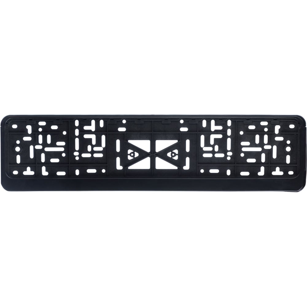 Изображение товара Рамка номерного знака ZIPOWER черная PM3990 универсальная для авто