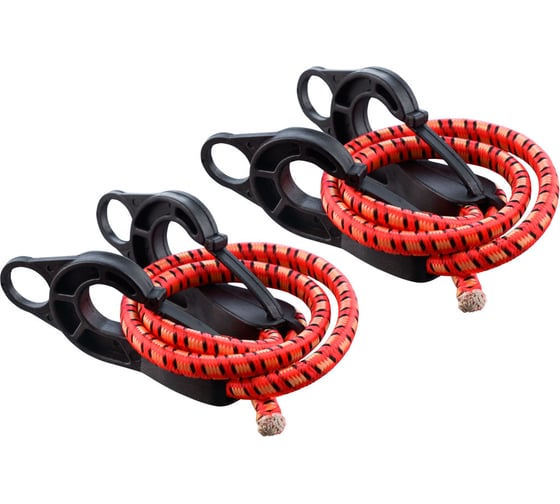 Изображение товара Резинки крепления груза ZIPOWER с регулируемой длиной 80 см PM6555