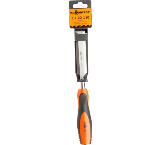 Изображение товара Стамеска с двухкомпонентной рукояткой Квалитет 22 мм СТ-22-140 00006691942