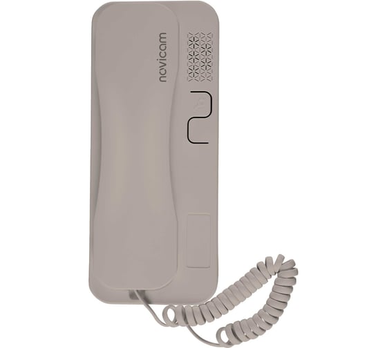 Изображение товара Аудиотрубка Novicam для координатного домофона типа Vizit, Cyfral, Eltis, Метаком, Beward (Дом.ру, Ростелеком, Интерсвязь), Спутник с индикацией и отключением звука  VOIC 4409