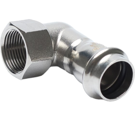 Изображение товара Адаптер угловой FRANTA ВПр-ВР 90, 18хG1/2, из нержавеющей стали SUS 304, 2 шт V20181200G-2