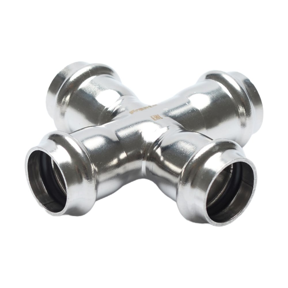 Изображение товара Крестовина равнопроходная FRANTA ВПр 18 из нержавеющей стали SUS 304