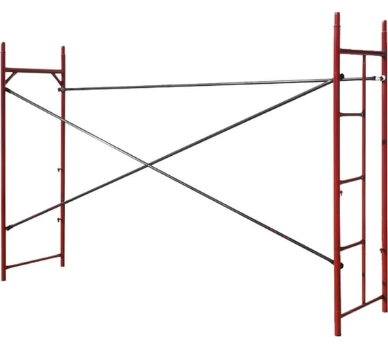 Изображение товара Строительные леса рамные BEFAST ЛРСП20 с лестницей площадка 0.7x2 м, секция СЛРПЛ20S