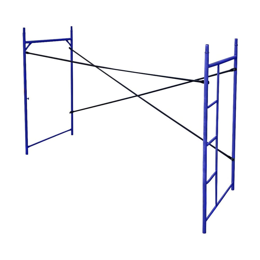 Изображение товара Строительные рамные леса BEFAST ЛРСП40 с лестницей площадкой 1x2 м секция СЛРПЛ40S