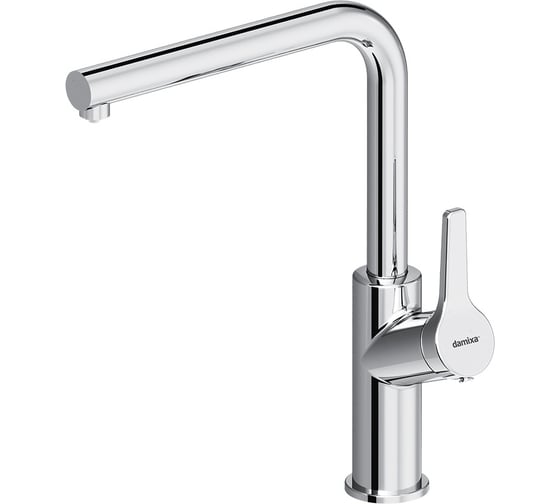 Изображение товара Смеситель для кухни Damixa Merkur L-излив, с каналом для фильтрованной воды, хром 710771000