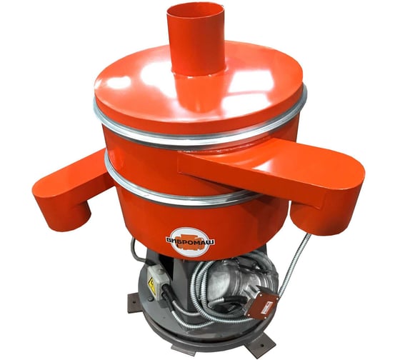 Изображение товара Вибросито круглое ВИБРОМАШ СВ-0,5 однодечное, D=500мм, сетка любая, вибраторы ВИ-99НБ - 2 шт, низкоуглеродистая сталь, с пультом управления СВ-0,5 однодечное