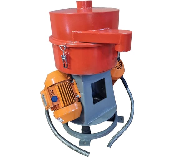 Изображение товара Вибросито круглое ВИБРОМАШ СВ-0,3 однодечное, D=300мм, сетка любая, вибратор ВИ320Б-2шт., 380Вт, низкоуглеродистая сталь СВ-0,3 однодечное