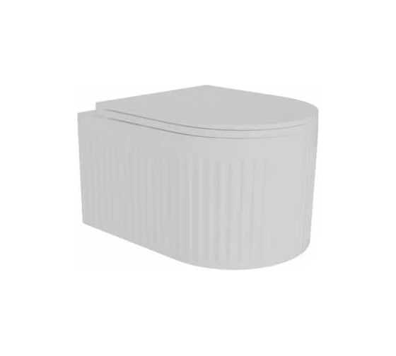 Изображение товара Унитаз подвесной Maretti Renata безободковый с микролифтом, белый RE10PBM33-844