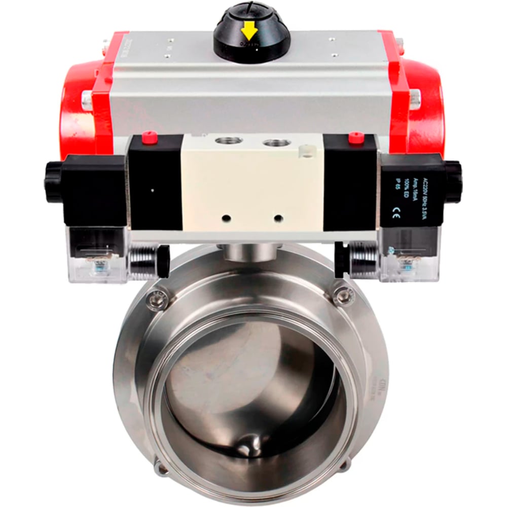 Изображение товара Затвор clamp 304-EPDM Ду20 Ру10 нержавеющая сталь для пищевых промышленностей