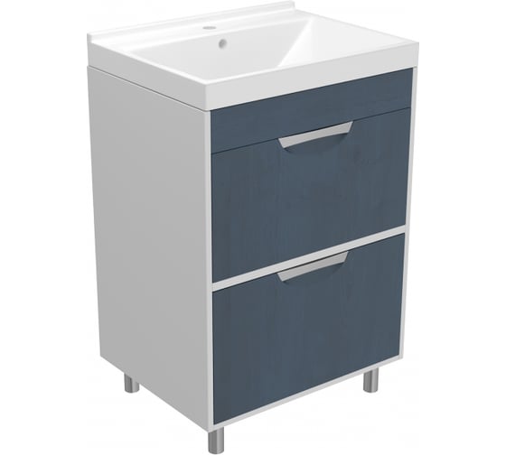 Изображение товара Тумба для ванной MIXLINE "Байкал-60" под умывальник Fest-60 ПВХ 545963