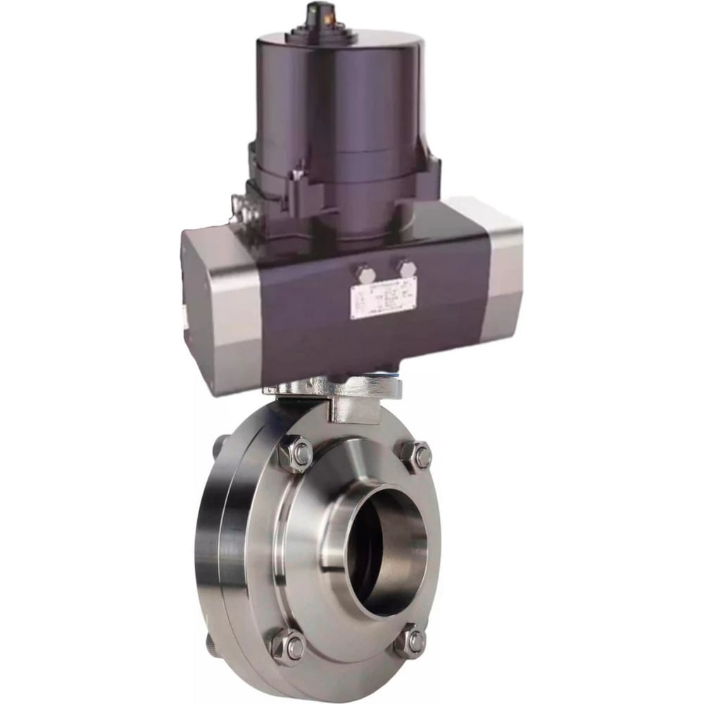 Изображение товара Дисковый затвор 304-304-Sil-2W-W-H Ду25 Ру10 под приварку