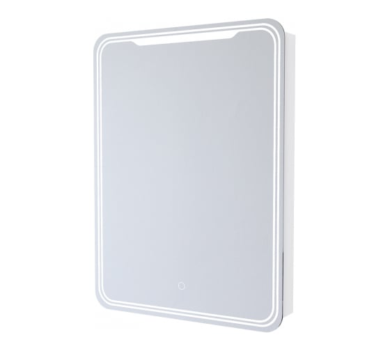 Изображение товара Зеркало шкаф MIXLINE "ВИКТОРИЯ" 600x800 ШВ, левый, сенсорный выключатель, светодиодная подсветка 547258