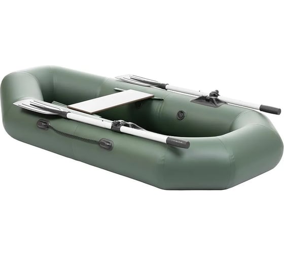 Изображение товара Лодка Тонар Бриз 190 с веслами, зеленый 00000130920