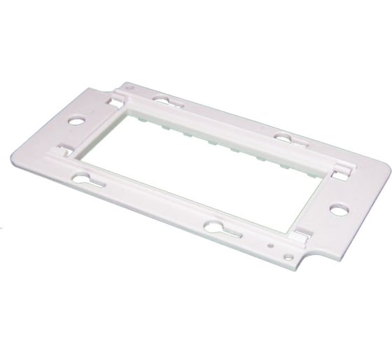 Изображение товара Пластиковый суппорт для установки LANMASTER 45х90 LAN-PF45x90