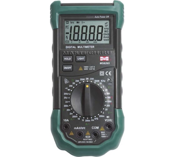 Изображение товара Цифровой мультиметр Mastech MS8265 M158
