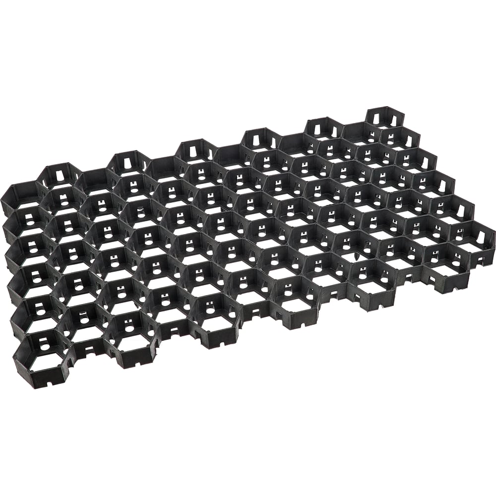 Изображение товара Газонная решетка AQUADRENAG TopFix черная 680x410 для дорожек и газонов