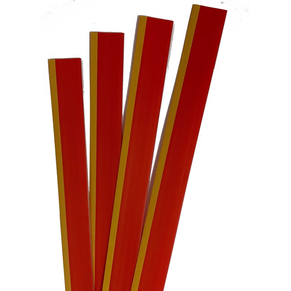 Изображение товара Ценникодержатель полочный самоклеящийся ТТ-Урал DBR 39х1000, красный, набор 50 шт, УТ-00000691_50