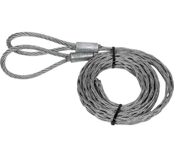 Изображение товара Стандартный кабельный чулок НК-Групп 30-40 мм L=1250 мм 2 петли 50кН КЧС40/2У