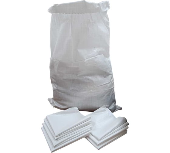 Изображение товара Мешки пищевые РОМТО 70x120см, 100гр, 250шт, белые 5053