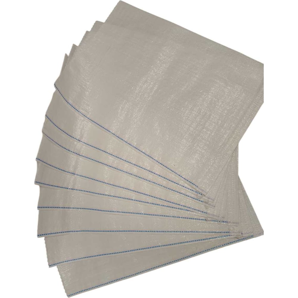 Изображение товара Мешки с ручками РОМТО ПП 10кг 40x55см 100шт белые прочные