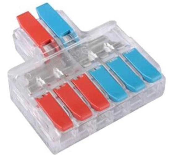 Изображение товара Строительно-монтажная клемма разветвительная HLT LT-626 (0,1-6,0мм2, 32А) 3шт.(10уп./уп.) 081-19-074