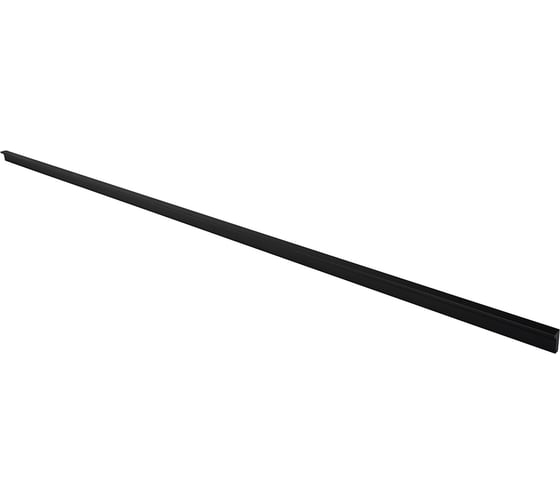 Изображение товара Накладная ручка KERRON Г-образная 1056 мм, матовый черный S-2639-1056 BL S-2639-1056 BL