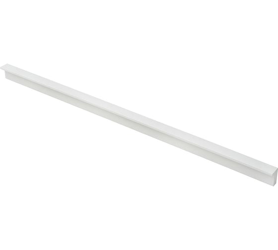 Изображение товара Накладная ручка KERRON Г-образная 1200 мм, матовый белый S-2639-1200 WT S-2639-1200 WT