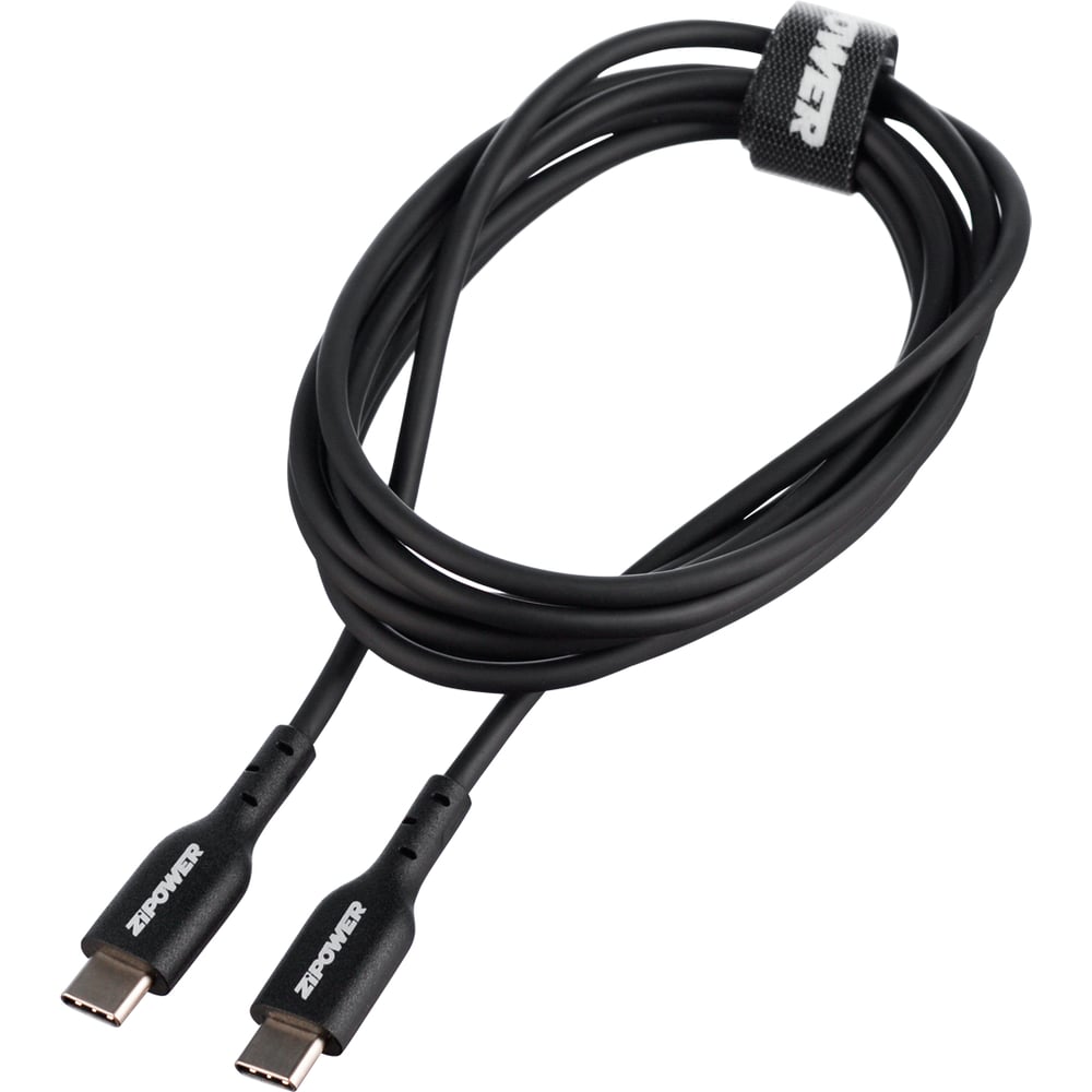 Изображение товара Кабель USB Type-C - Type-C 2м ZIPOWER PM6668 для быстрой зарядки и передачи данных