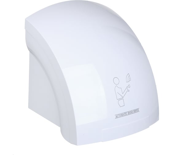 Изображение товара Сушилка для рук СоюзКран электрическая, автоматическая, мощность 1.8 кВт, пластик, белый 565-138